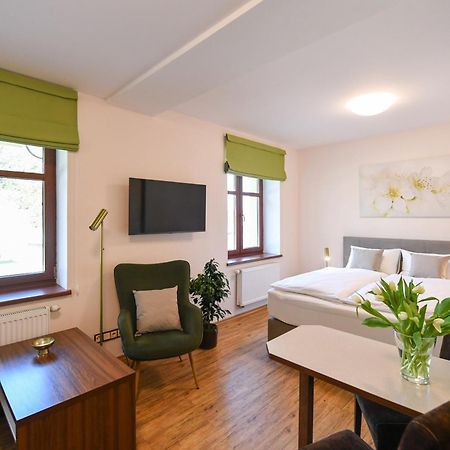 Apartmany Na Seniku Třeboň Dış mekan fotoğraf