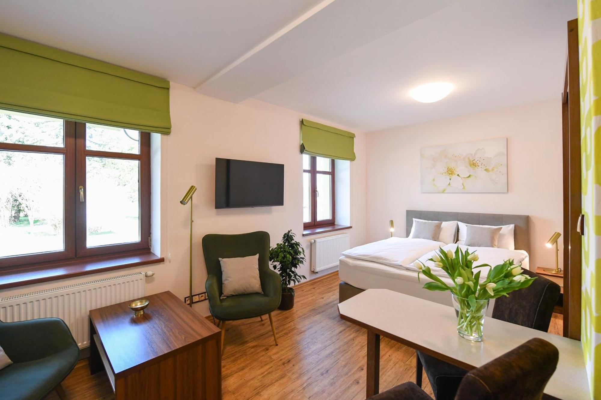 Apartmany Na Seniku Třeboň Dış mekan fotoğraf